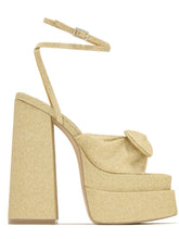 Valerie Butterfly Knot Peep Toe Heel